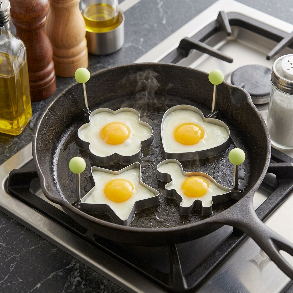 Stainless Steel Egg Molds